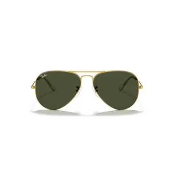 Ray-Ban Aviator RB3025 Oro Verde Large Metal