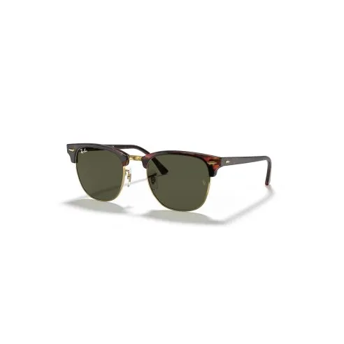 Ray-Ban Clubmaster RB3016 Mock Tortoise G-15 Green 49