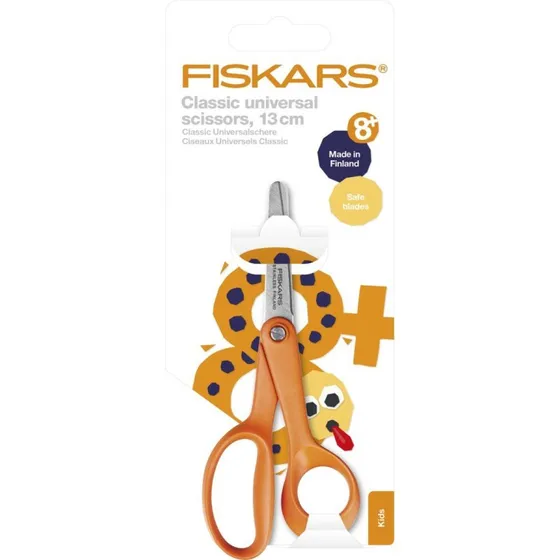 Fiskars Forbici Universali 13 cm per Bambini Destrori