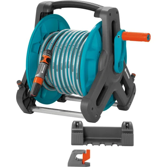 Gardena Classic 50 Set Avvolgitubo da Parete 20 m