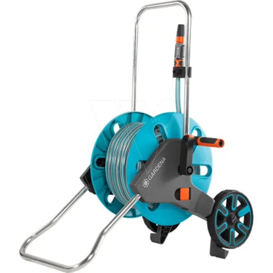 GARDENA AquaRoll M Carrello Avvolgitubo 13 mm 20 m Grigio