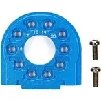Tamiya TT-02/B Supporto Motore Alluminio Anodizzato Blu