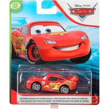 Mattel - Cars 3 Lightning McQueen Ruote da Corsa 1:55