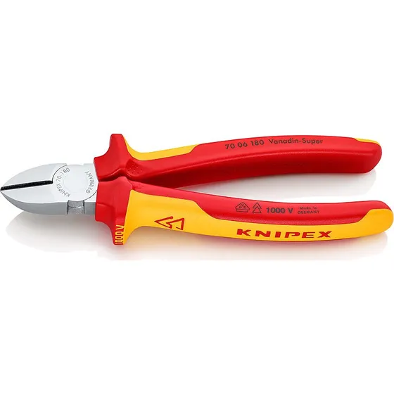 Knipex Fresa Laterale VDE 180 mm