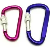BL Moschettone Portachiavi a Vite 80 mm (2 pz)