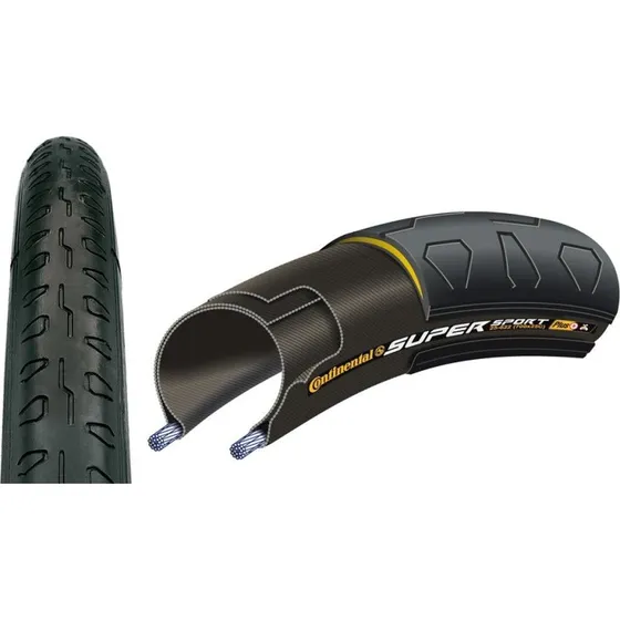 Continental Supersport Plus 700x28C Rigid Nero