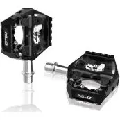 XLC System PD-S14 Pedali Ibridi Clipless SPD Neri