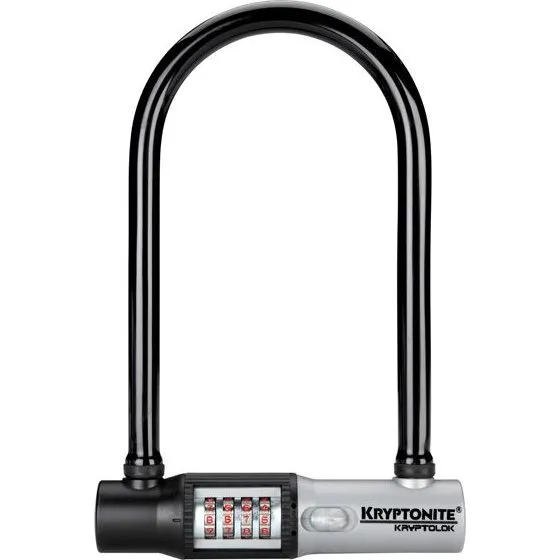 Kryptonite KryptoLok Combo U-Lock 12 mm Nero/Argento