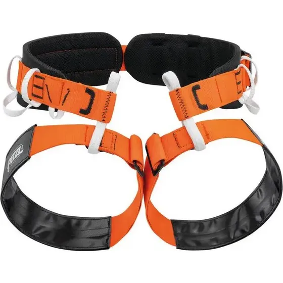Petzl Aven Imbracatura Orange/Black Taglia 2
