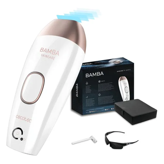 Cecotec Bamba SkinCare IPL Quartz Bianco