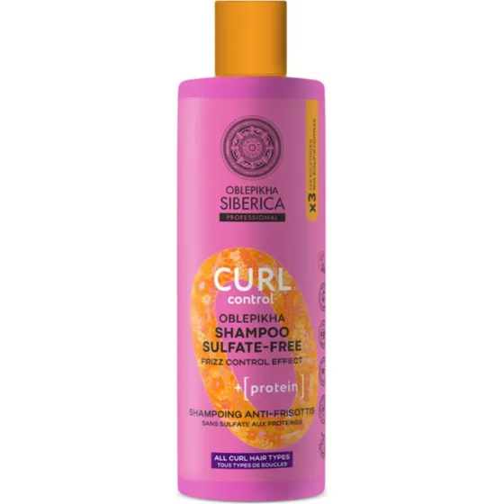 Natura Siberica Oblepikha Curl Control Shampoo Senza Solfati 400 ml