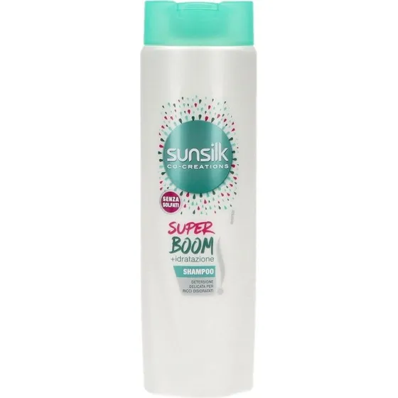 SUNSILK Super Boom Ricci Shampoo Senza Solfati 220 ml