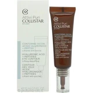Collistar Attivi Puri Contorno Occhi Acido Ialuronico + Peptidi