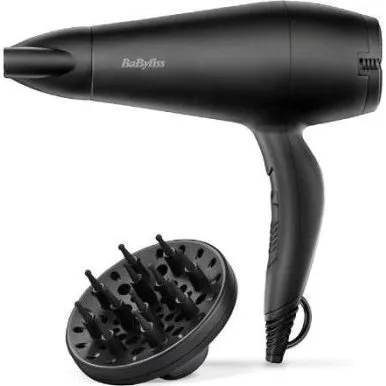 Babyliss D215DE Asciugacapelli 2000W Nero