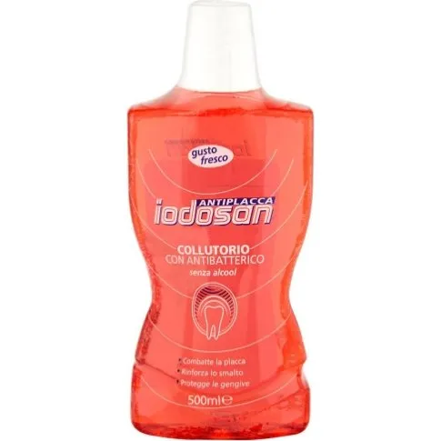 Iodosan Antiplacca Collutorio Senza Alcool 500 ml