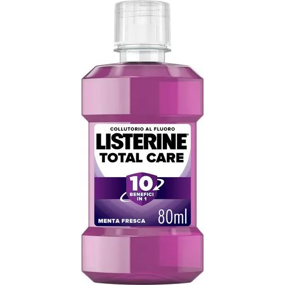Listerine Total Care Collutorio Menta Pura 2x500ml