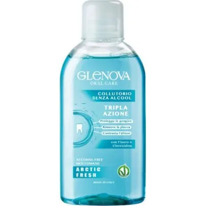 Glenova Collutorio Senza Alcool Arctic Fresh 400 ml