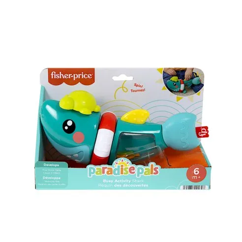 Fisher-Price Squalo Attività HJP01, 6 mesi+