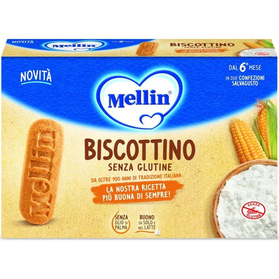 Mellin Biscottino Senza Glutine 500g