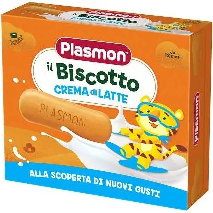 Plasmon Biscotto Crema Latte 8pz da 40g