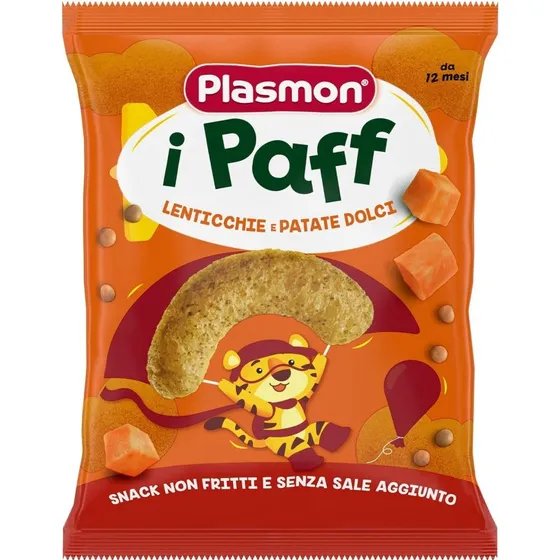 Plasmon Paff Lenticchie Patate Dolci 15g