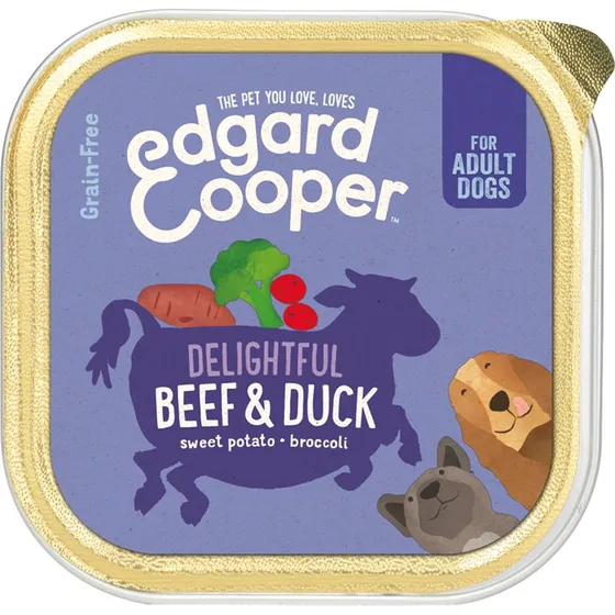 Edgard & Cooper Adult Manzo & Anatra - Vaschetta