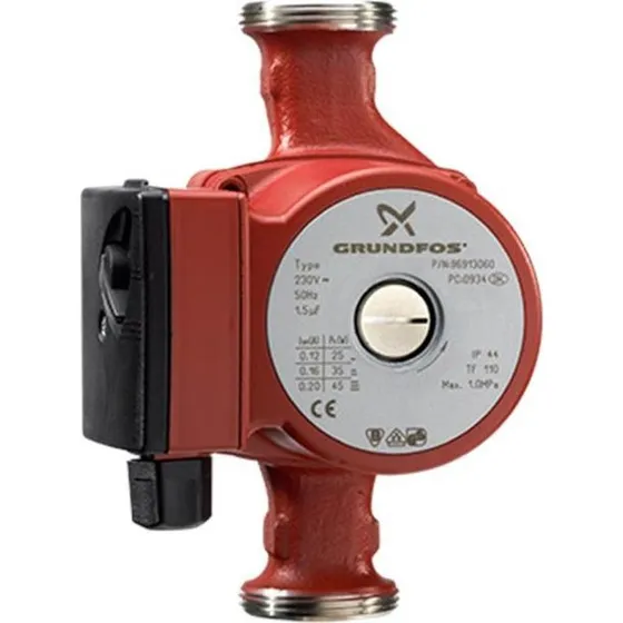 Grundfos UPS 25-60N Circolatore a rotore bagnato 3 velocità