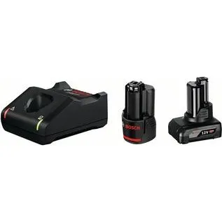Bosch Akku-Starter-Set 12V 2.0Ah + 4.0Ah + Lader GAL 12V-40