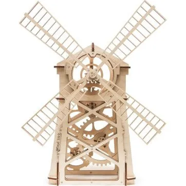 Wood Trick Puzzle Meccanico 3D Mulino in Legno