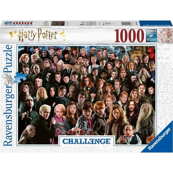 Ravensburger Harry Potter Challenge Puzzle 1000 pezzi