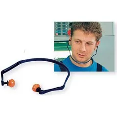 3M 1310 Cuffie Auricolari con Archetto, SNR 26 dB, Blu/Arancio