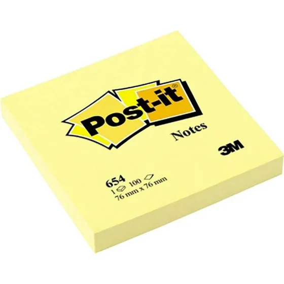 Post-it Super Sticky Notes 7.6x7.6cm 5pz Multicolore