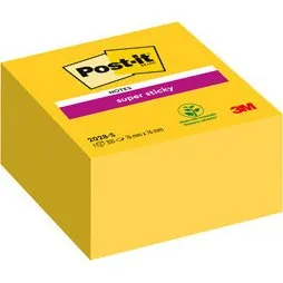 3M Post-it Super Sticky Cube 2028-S 76x76mm giallo oro