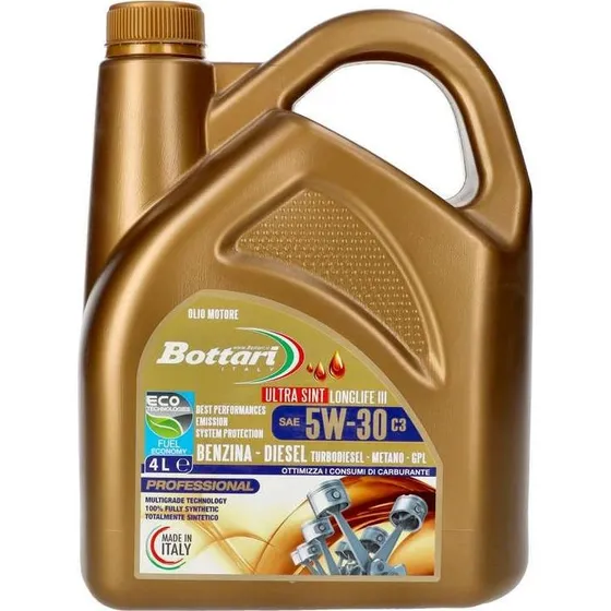 Bottari Olio Ultra Sint Longlife III 5W-30 4L