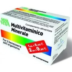Sanavita Multivitaminico Minerale 30 Compresse