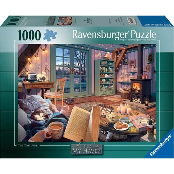 Ravensburger Puzzle Il cottage accogliente 1000 pezzi