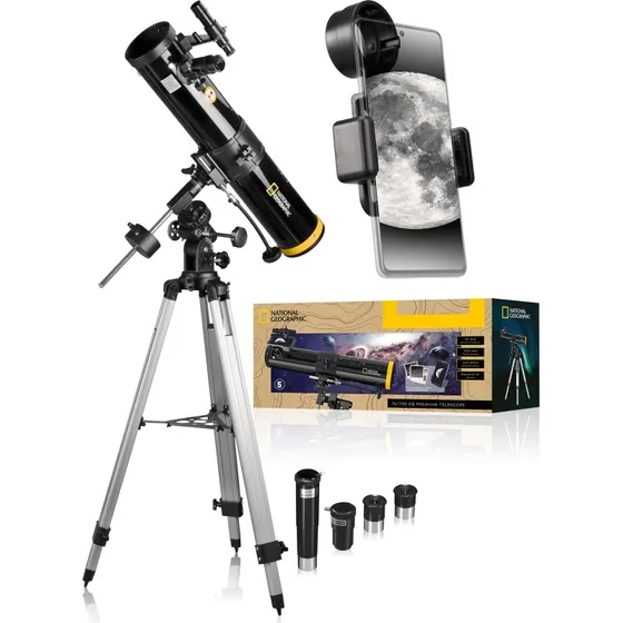 National Geographic Telescopio Riflettore 76/700 EQ