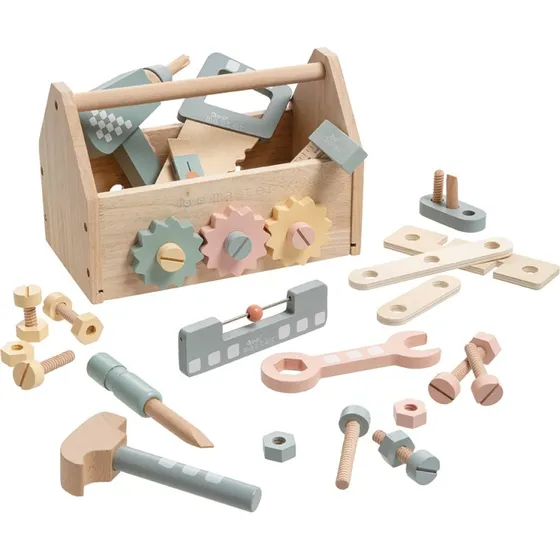 Howa Cassetta Attrezzi Bambini 45 Pezzi Legno