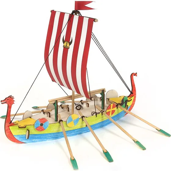 OCCRE Nave vichinga kit per bambini