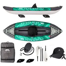 Aqua Marina Laxo 9'4" Gonfiabile Verde/Grigio per 1 Persona