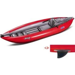GUMOTEX Twist1 Rosso Gonfiabile con Pinna 5C/11C