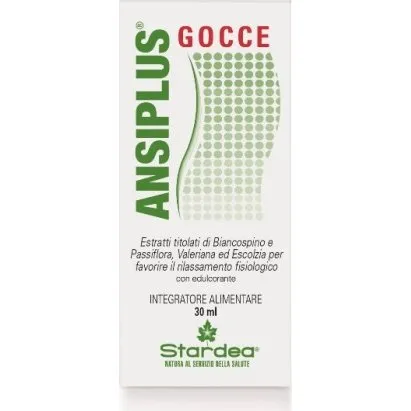 Ansiplus Gocce Rilassamento Fisico e Mentale 30 ml