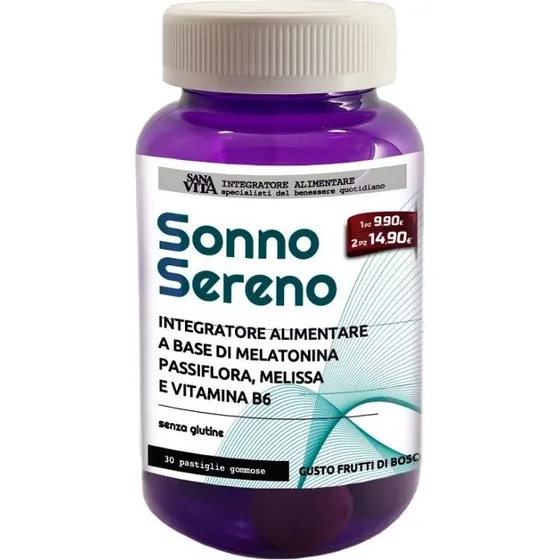 Sanavita Sonno Sereno 30 Gommose