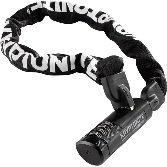 Kryptonite Keeper 790 Combo Chain Catena Bici Nero