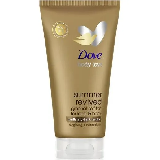 Dove Summer Revived Latte Autoabbronzante Viso e Corpo Colore Chiaro-Medio 75 ml