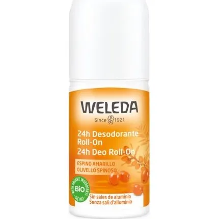 Weleda Deo Roll-On 24h Olivello Spinoso 2x50ml