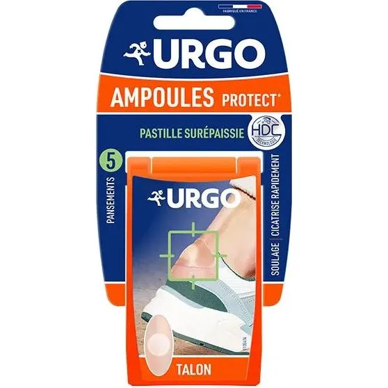 Urgo Cerotti per Vesciche Talloni 5 Pezzi