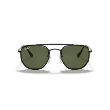 Ray-Ban The Marshal II RB3648M 002/58 Nero/Verde Polarizzati