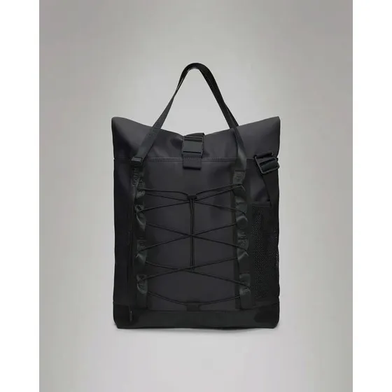 Rains Trail Rolltop Tote Bag W3 nero