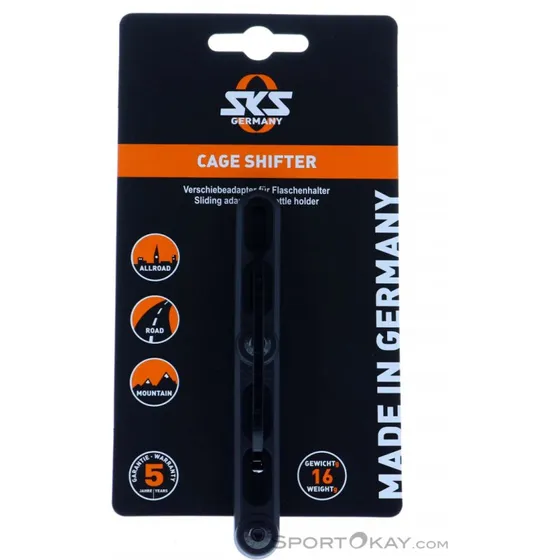 SKS Cage Shifter Adattatore Portaborraccia Nero